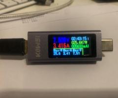 USB-C Power diagnostic and monitoring tool