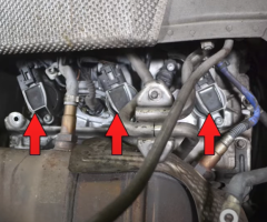 Porsche 911 ignition coils - set of 6 used