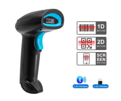 Wireless QR and Bar Code Scanner